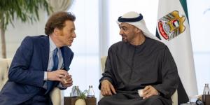 محمد بن زايد يستقبل مشاركين في المؤتمر العالمي للحفاظ على الطبيعة 2025