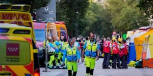 فقدان 4 أشخاص بعد انهيار مبنى جزئياً في مدريد