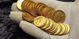 تراجع سعر الجنيه الذهب بالصاغة بختام تعاملات اليوم