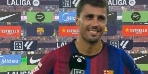 أول تعليق من رودري بعد مشاركته الأولى مع برشلونة