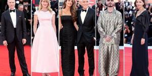 لقطات من حفل افتتاح مهرجان فينيسيا السينمائي (صور)