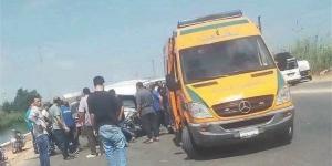 مصرع مواطن ونجله في حادث تصادم بالدقهلية