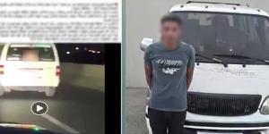 مطاردة على الطريق الدولي، سائق يلاحق ميكروباص هاربا والداخلية تكشف المفاجأة