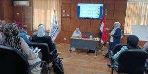جامعة دمنهور تنظم ورشة عمل بكلية الهندسة لاستيفاء معايير الاعتماد المؤسسي (صور)