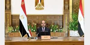 السيسي يشدد على أهمية خفض التوتر في المنطقة واستعادة السلم والاستقرار الإقليمي