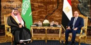 الرئيس السيسى والأمير محمد بن سلمان: العلاقات بين مصر والمملكة لا تقبل إلا أن تكون مثلى
