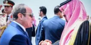 مشاهد من استقبال الرئيس السيسى الأمير محمد بن سلمان (فيديو)