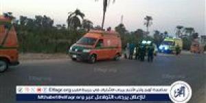 مصرع طبيبة وإصابة زوجها وطفلتهما في إنقلاب سيارة ملاكي بطريق "بني سويف ـ الزعفرانة"