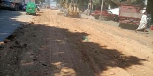 محافظ الجيزة يتابع تطوير طريقي الرهاوي والمناشي بمنشأة القناطر