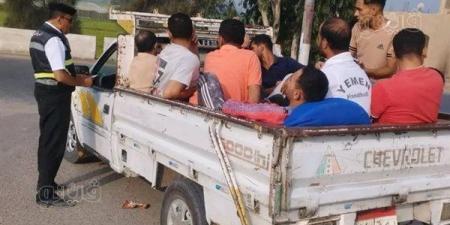 عقب سقوط 19 ضحية من أبناء الملاك وبحر البقر، تحرك مروري بالشرقية لمواجهة مخالفات نقل العمال