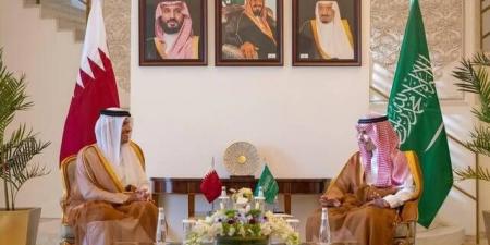 السعودية وقطر تبحثان خفض التصعيد وتعزيز أمن الملاحة بالمنطقة