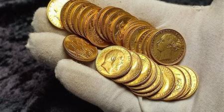 1050 جنيها زيادة.. اشتعال أسعار الجنيهات الذهب فى الصاغة