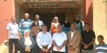 نائب محافظ قنا يتفقد جاهزية مدارس فرشوط والوقف للعام الدراسي الجديد