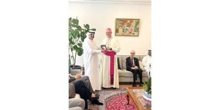 السفير البابوي: رغبة مشتركة بين الكويت والكرسي الرسولي في دعم السلام والحرية الدينية