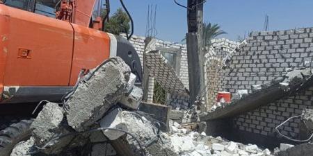 ضمن الموجة الـ 30، إزالة 36 حالة تعدٍ و12 طاحونة ذهب بقوص ونجع حمادي في قنا