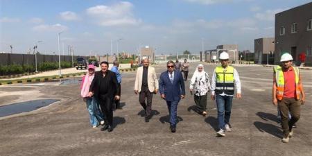 محافظ الدقهلية يتفقد معدلات تنفيذ محطة نبروه الوسيطة
