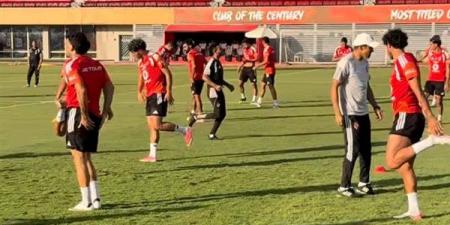 الأهلي يواصل تدريباته استعدادا لمواجهة المقاولون العرب في الدوري