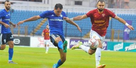 الدوري المصري، تعادل سلبي بين سموحة وسيراميكا في الشوط الأول