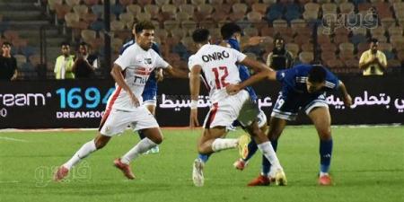 الدوري المصري، نتيجة مباراة الزمالك وأبوقير للأسمدة بعد 75 دقيقة