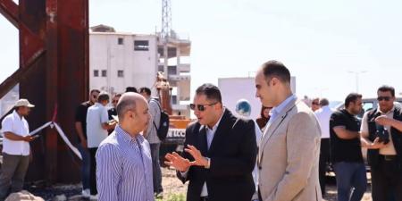 محافظ دمياط يتفقد مشروع تطوير كورنيش النيل بالسنانية