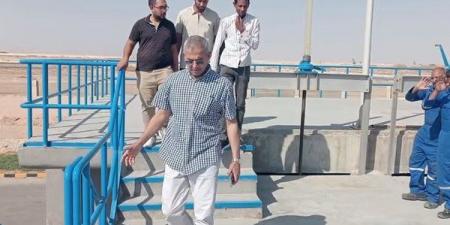 رئيس مياه البحر الأحمر يتفقد «الروضة و2520 والمعالجة الثلاثية» لمتابعة استقرار التشغيل
