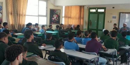 اوقاف الشرقية تعقد ندوة دينية توعوية بمدرسة حسن العكش الثانوية بالزقازيق