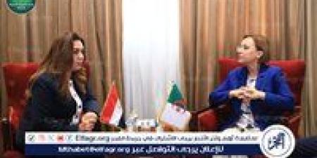 وزيرة التنمية المحلية والبيئة تبحث مع نظيرتها الجزائرية سبل التعاون البيئي