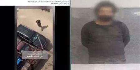 إيداع المتهم بتحطيم السيارات في عزبة النخل مستشفى الأمراض النفسية