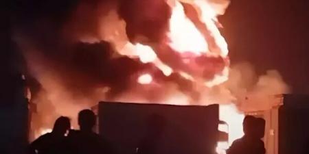إخماد حريق داخل منزل في قرية قصر الصياد بقنا