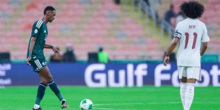 خليجي 27، تعادل سلبي بين السعودية وقطر في الشوط الأول