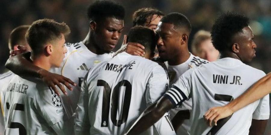 مبابي يقود ريال مدريد لاكتساح كايرات في دوري الأبطال
