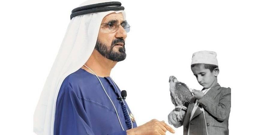 محمد بن راشد.. بماذا ينصح نفسه في عمر الـ10؟ (فيديو)