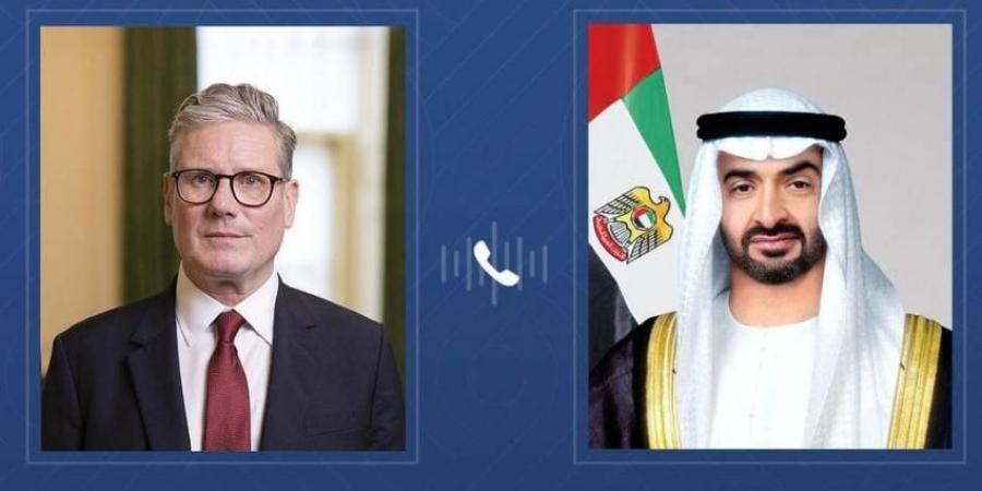 محمد بن زايد لستارمر: «حل الدولتين» المسار الأمثل لاستقرار المنطقة