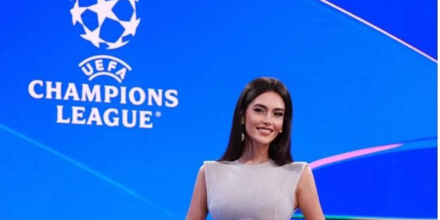 مقدمة حسناء تخدع مشجعي دوري الأبطال