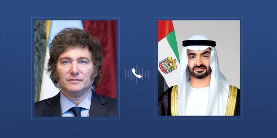 محمد بن زايد والرئيس الأرجنتيني يبحثان هاتفياً مسارات التعاون