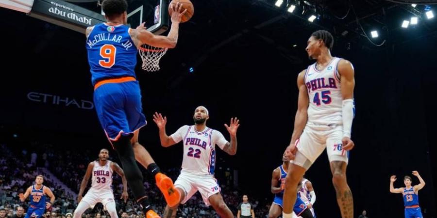 أجواء رائعة في أبوظبي.. نيكس يتغلب على سفنتي سيكسرز