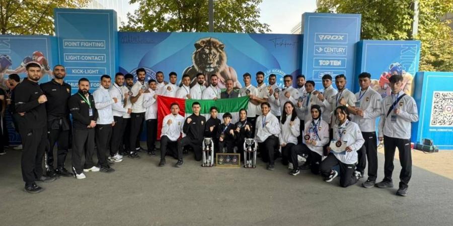 29 ميدالية للإمارات في الـ «كيك بوكسينج»