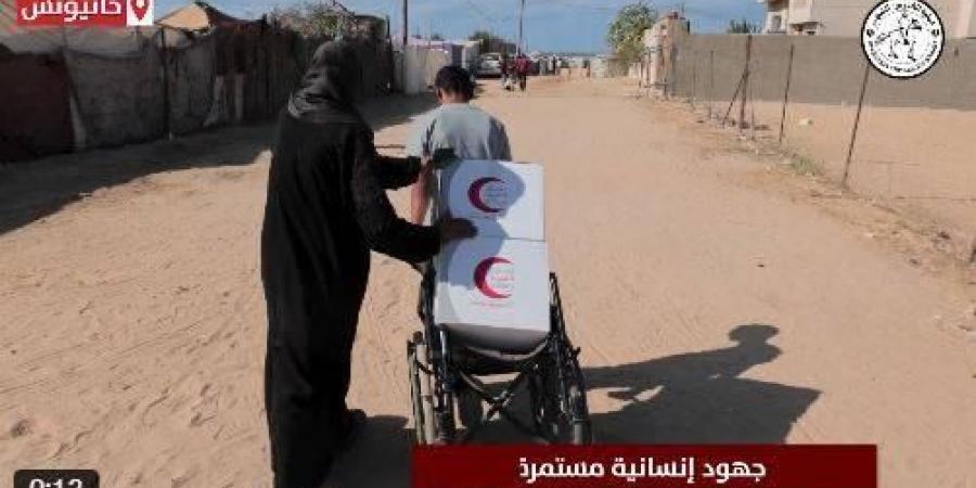 الإمارات تغيث 7000 أسرة في خان يونس