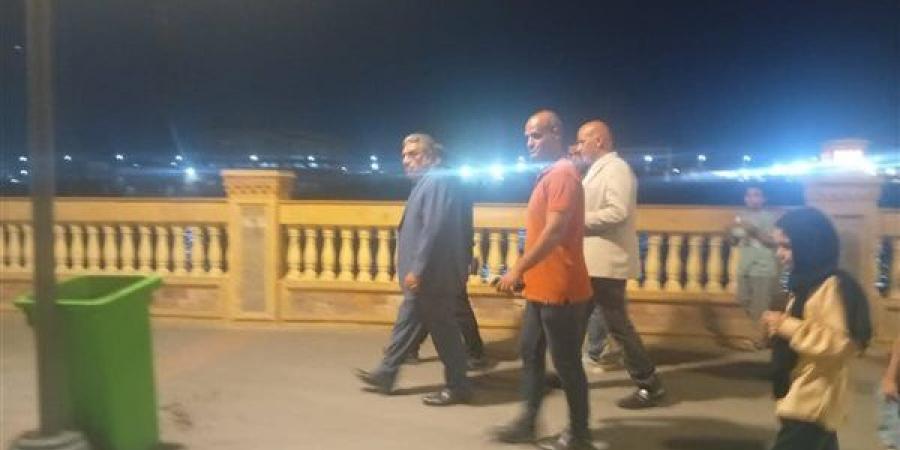محافظ الدقهلية يتفقد ممشى المنصورة ويوجه باستمرار أعمال الصيانة والنظافة