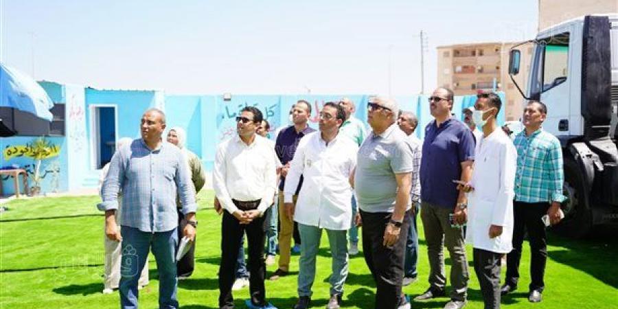 محافظ مطروح يفتتح محطة ذكية لتحلية مياه الآبار لخدمة المصالح الحكومية