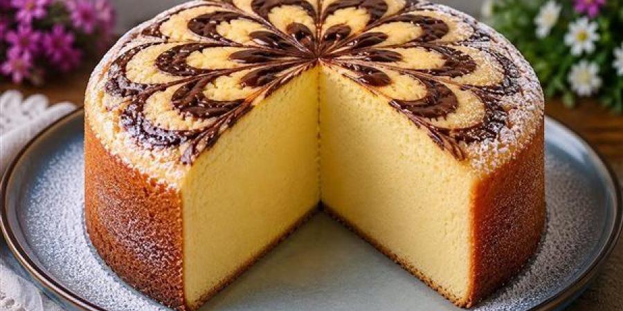 طريقة عمل الكيكة العادية الهشة في المنزل