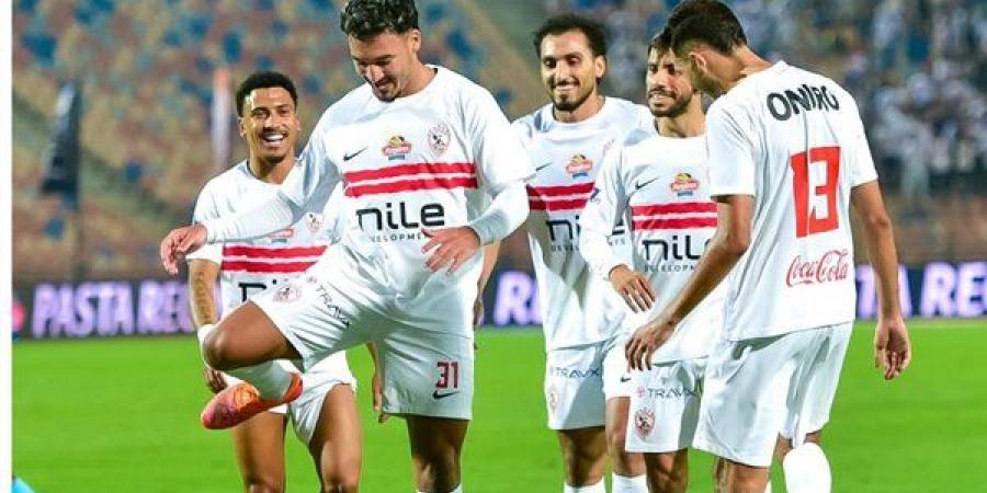 الدوري المصري، الزمالك يتقدم بهدف حسام أشرف على بتروجت في الشوط الأول