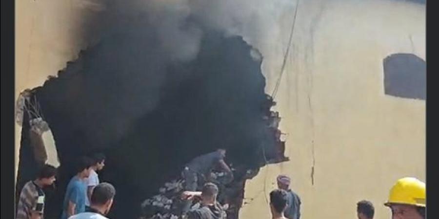 اندلاع حريق بمصنع أحذية في القنطرة غرب الإسماعيلية
