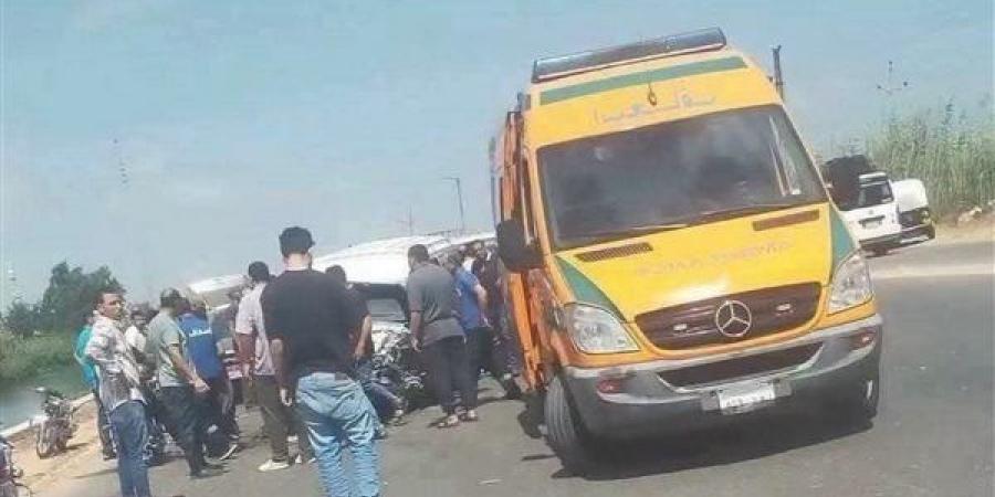 مصرع مواطن ونجله في حادث تصادم بالدقهلية