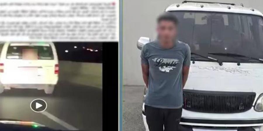 مطاردة على الطريق الدولي، سائق يلاحق ميكروباص هاربا والداخلية تكشف المفاجأة