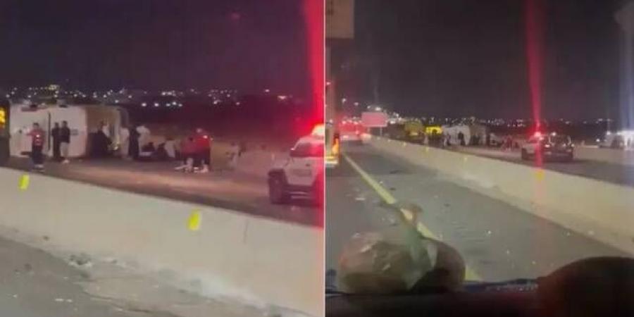 21 مصابًا يغادرون المستشفيات بعد حادث حافلة المعتمرين المصريين بالسعودية