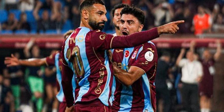 محمد صلاح يسجل في تقدم طرابزون بثلاثية على جنتشلر بيرليجي في الشوط الأول