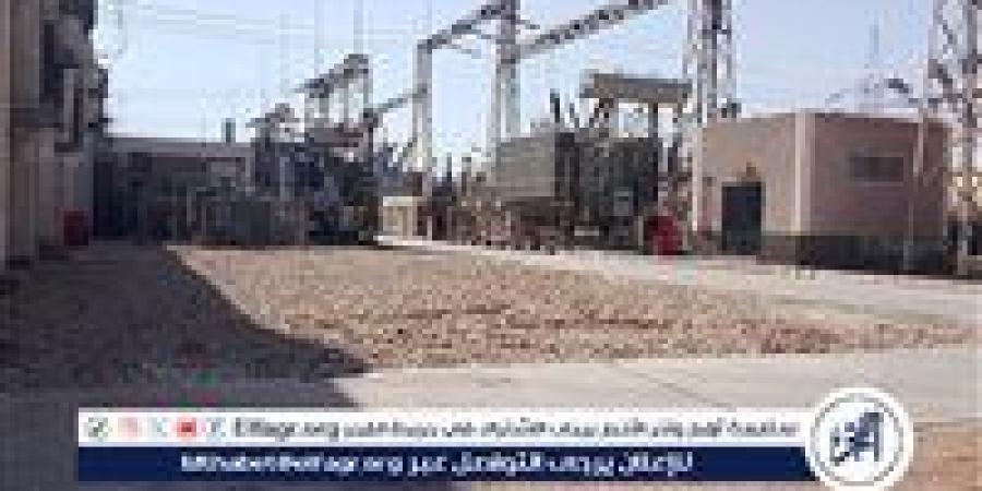 محافظ سوهاج يتفقد موقع حريق خلية رئيسية بمحطة "بيت داوود" بجرجا
