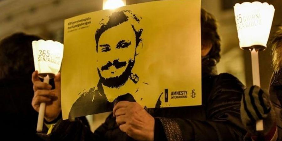 محكمة إيطالية تدين 3 مسؤولين أمنيين مصريين في مقتل الباحث ريجيني