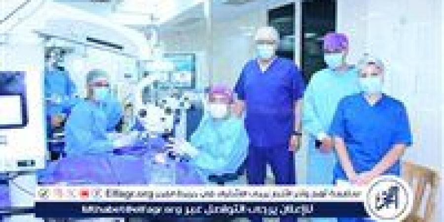 جامعة سوهاج تجري 140 جراحة مياه بيضاء فى 12 ساعة